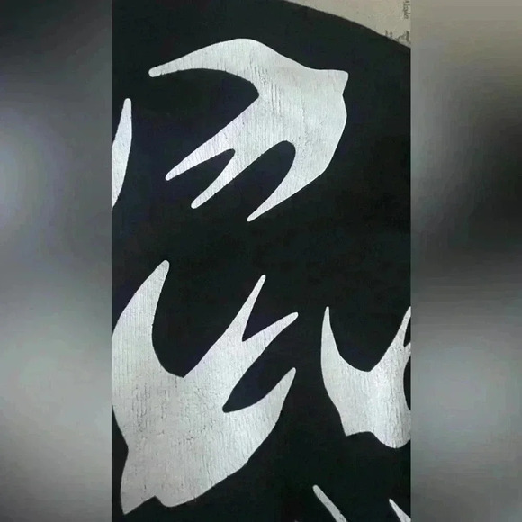 MCQ Alexander McQueen Swallow Sweatshirt Dress Small - Picture 10 of 14